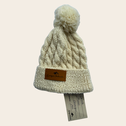 Wintermütze aus Llama