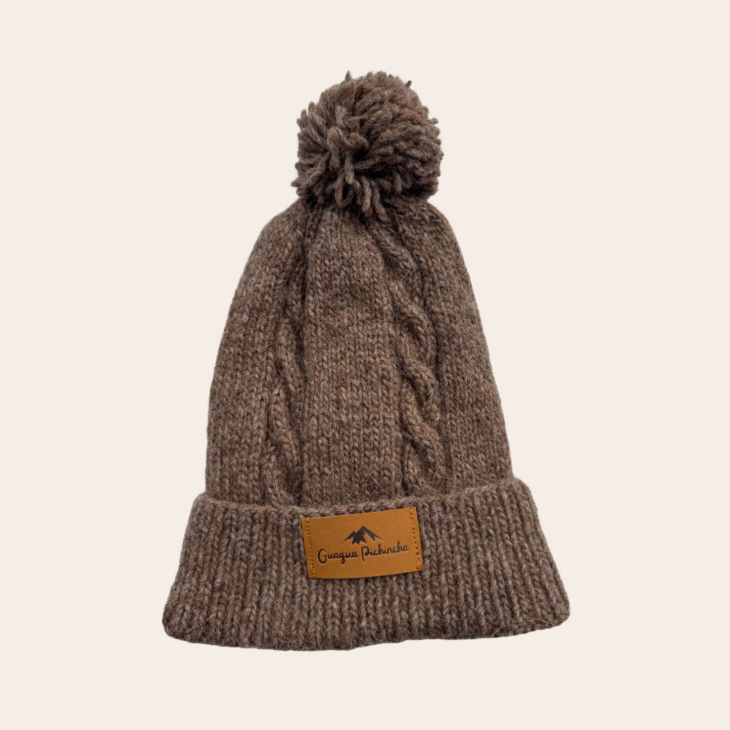 Wintermütze aus Baby-Alpaka & Schaf