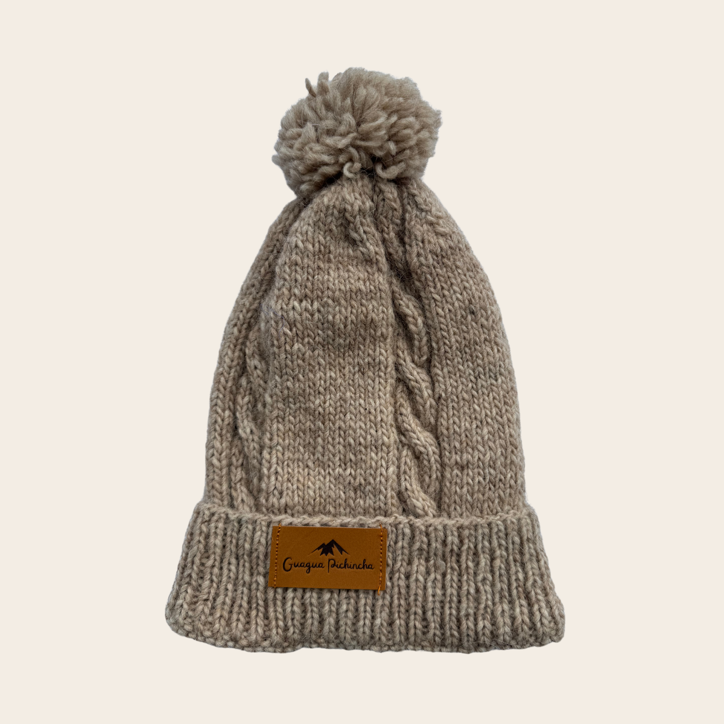 Wintermütze aus Baby-Alpaka & Schaf