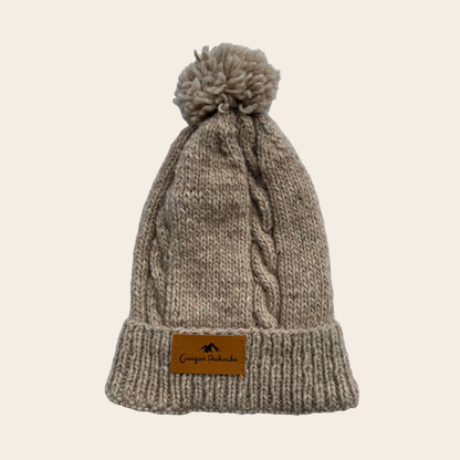 Wintermütze aus Baby-Alpaka & Schaf