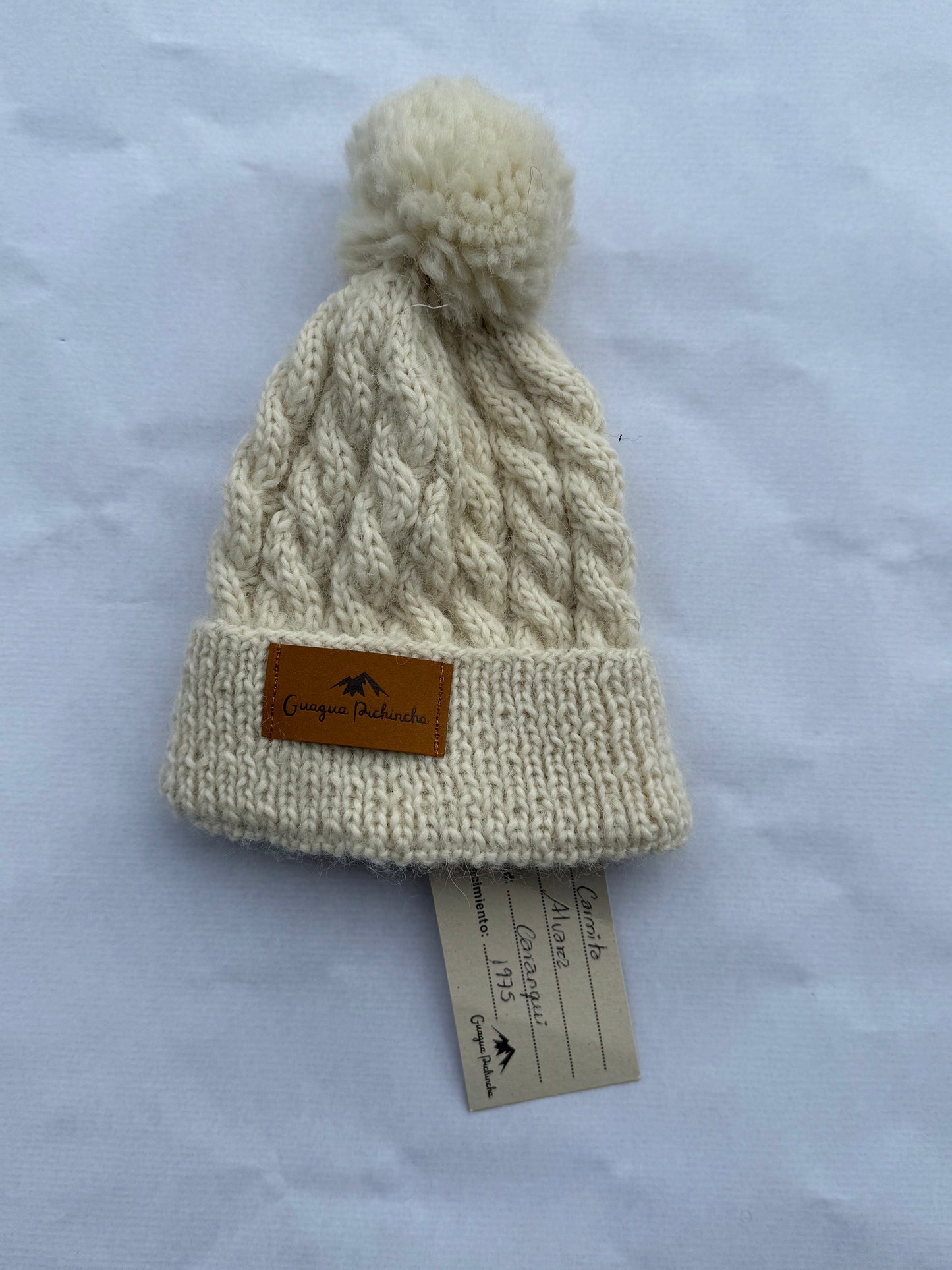 Wintermütze aus Llama