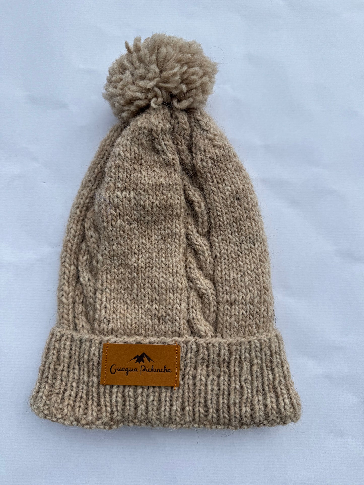 Wintermütze aus Baby-Alpaka & Schaf