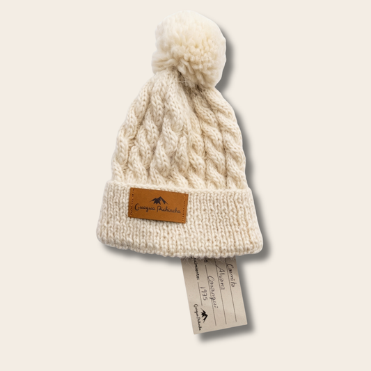 Wintermütze aus Llama